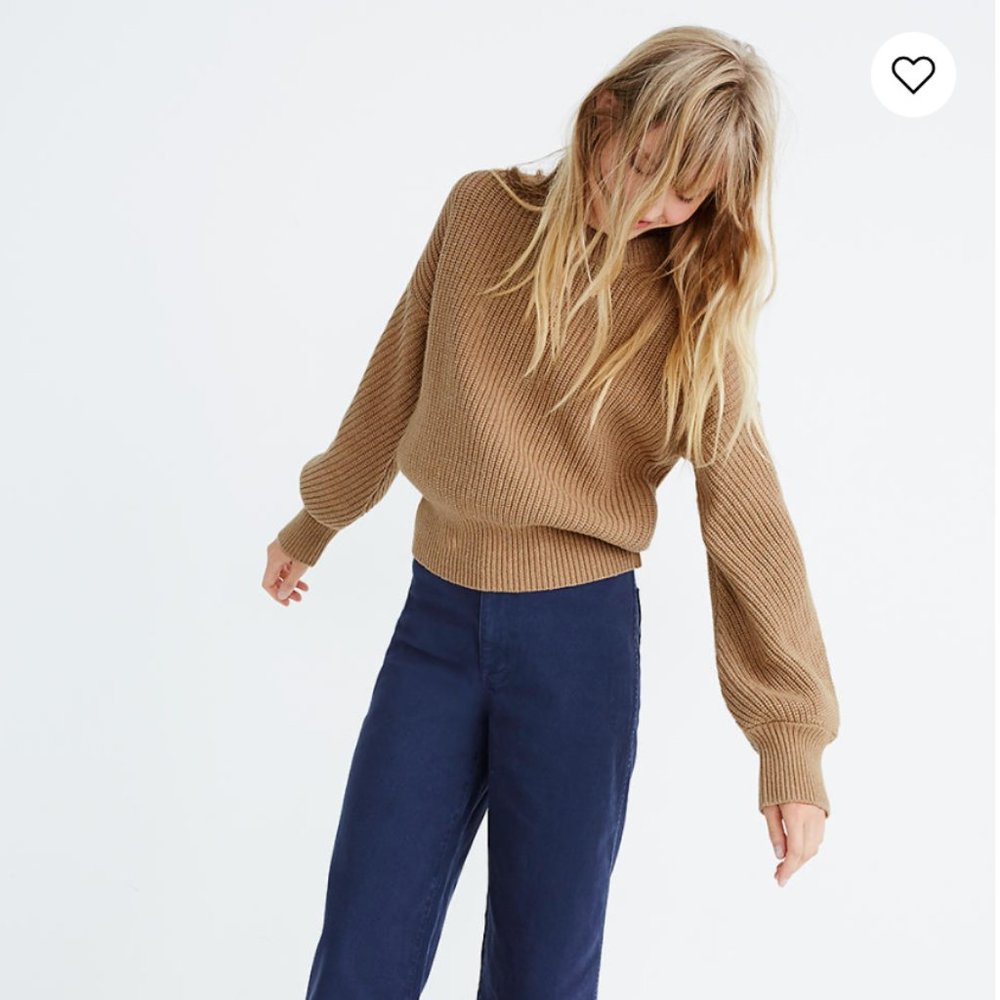 Madewell Fairbanks Pullover Sweater